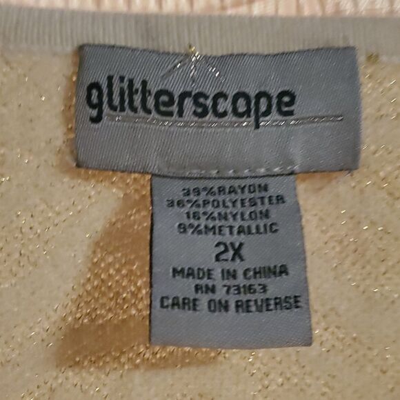 GLITTERSCOPE SWEATER 2X - Picture 3 of 6